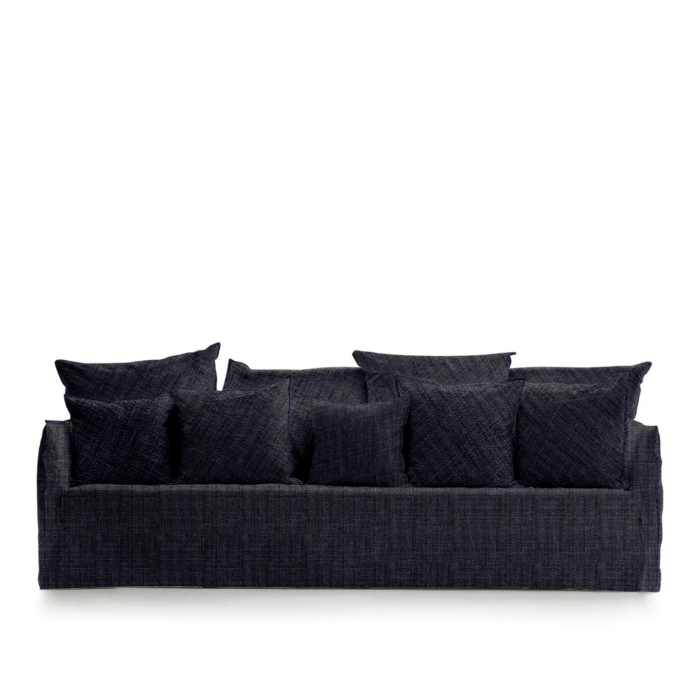 Gervasoni - Ghost 114 - Natural Lino Bianco - Seam 1000 - Soffor - Paola Navone - Vit