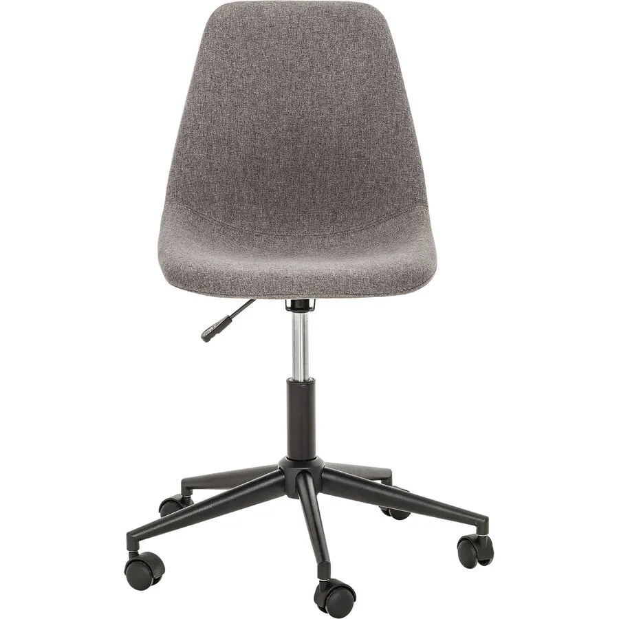 Bürostuhl Lia dunkelgrau Metall/Alu/Kunststoff H 86 cm