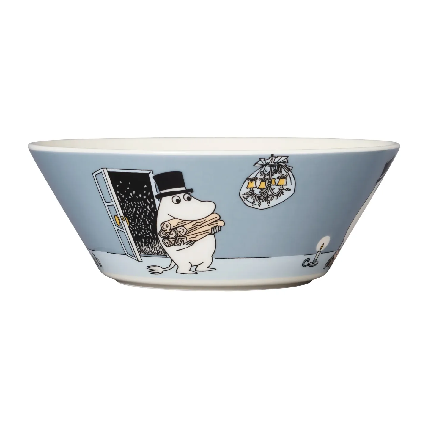 Moomin Arabia Mumin-Papa Schale Ø15 cm Grau