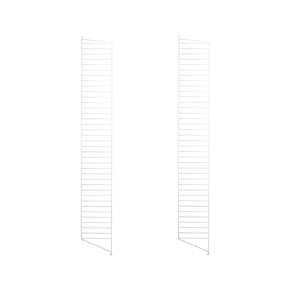 String String Bodenleiter Weiß, 200x30 cm, 2er-Pack