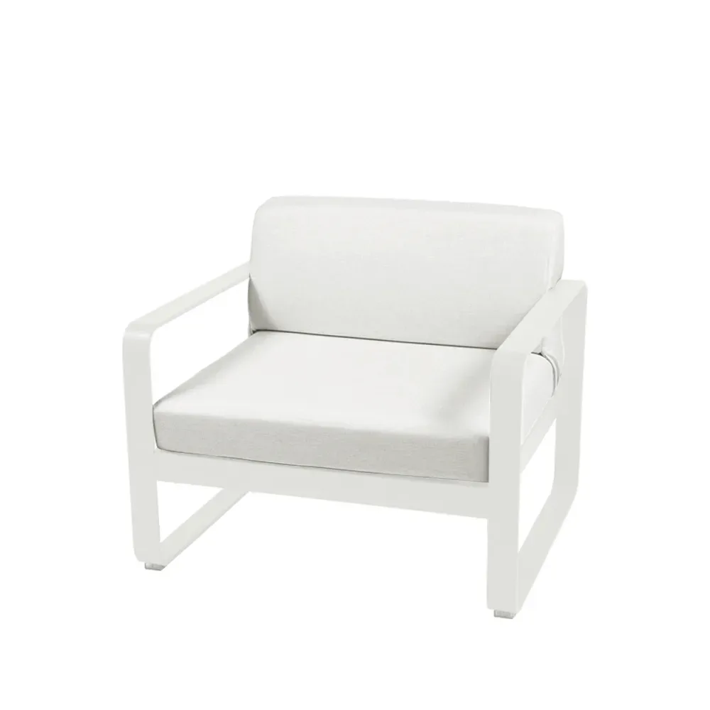 Fermob Bellevie fåtölj Cotton white (vit), off-white dyna