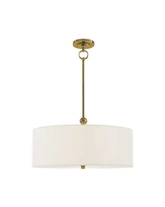 Reed loftlampe messing