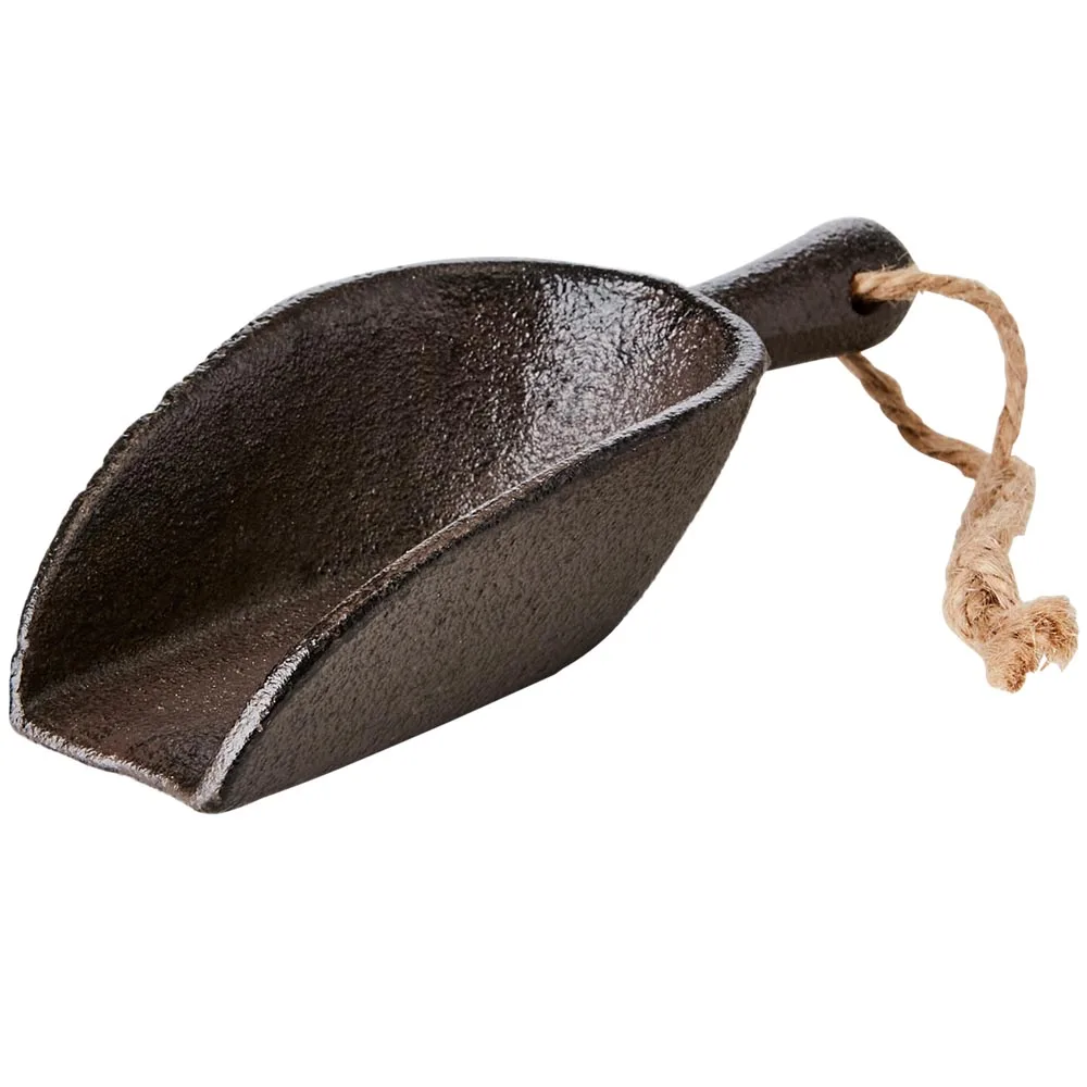 Skopa gjutjärn svart/brun