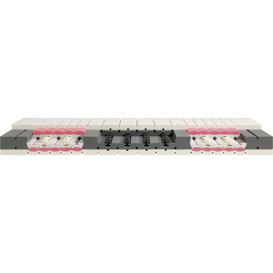 Matratze TopSwiss Balance medium Weiss Schaumstoff 90 x 200 cm - Schweizer Möbelhersteller
