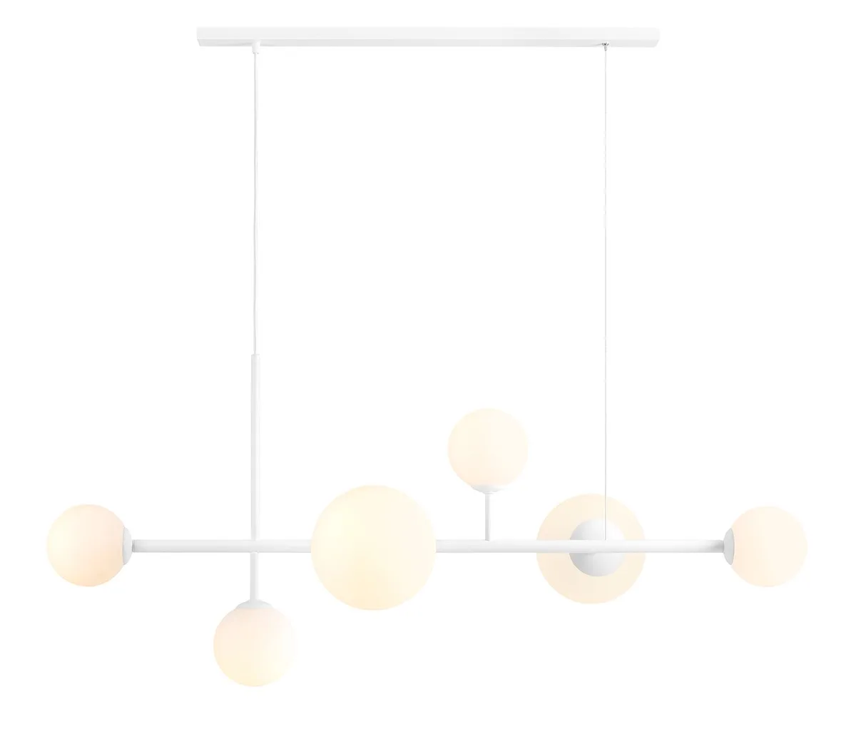 Artera - Dione 130cm - Taklampa - Vit