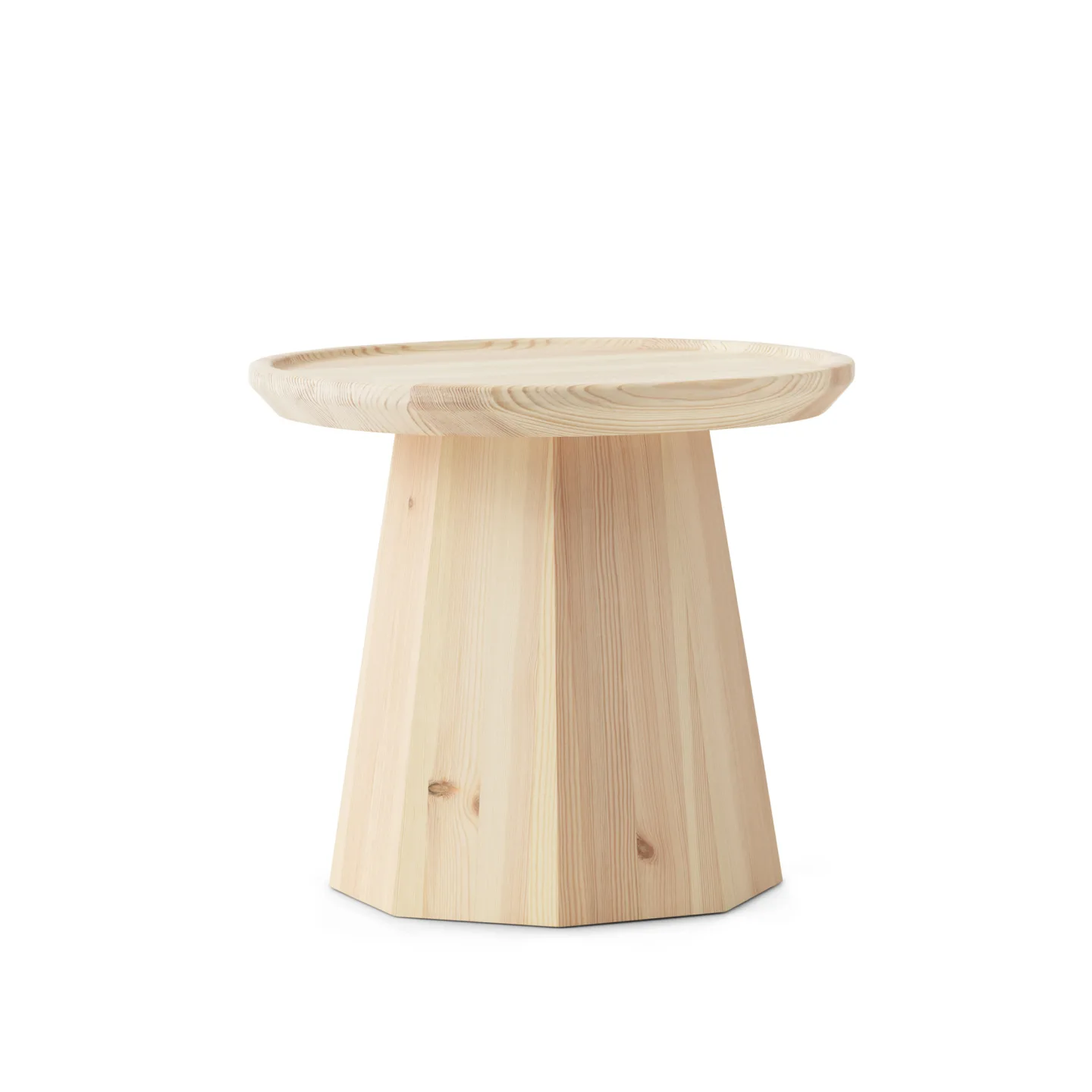Normann Copenhagen - Pine Table Small Pine - Sidobord - Simon Legald - Trä