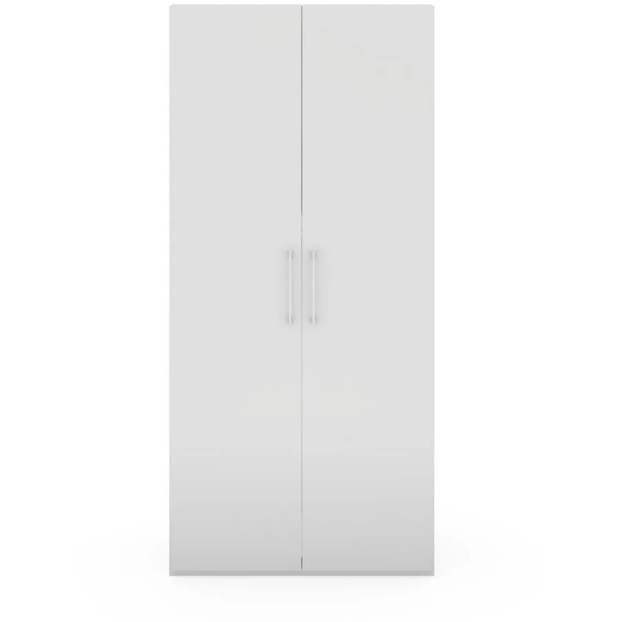 Kleiderschrank Window weiss Holzwerkstoff B 99.5 cm