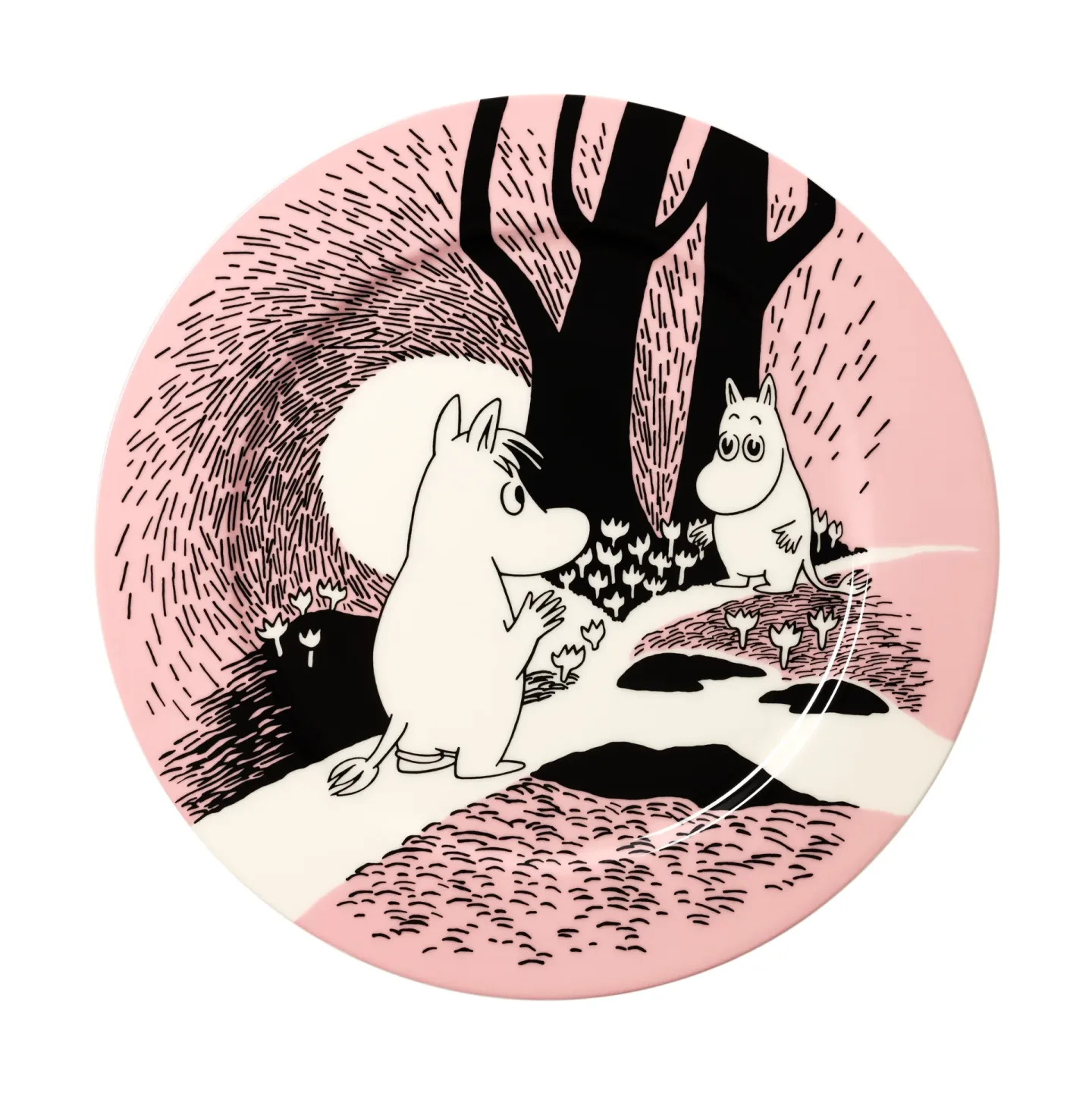 Moomin Arabia Liebe 30 Jahre Mumin Servierteller Ø30 cm