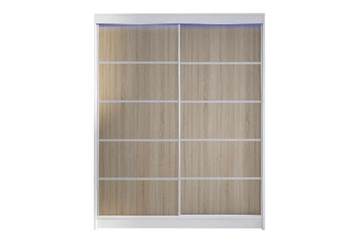 Pickering Garderob 150x200 cm - Brun/Vit