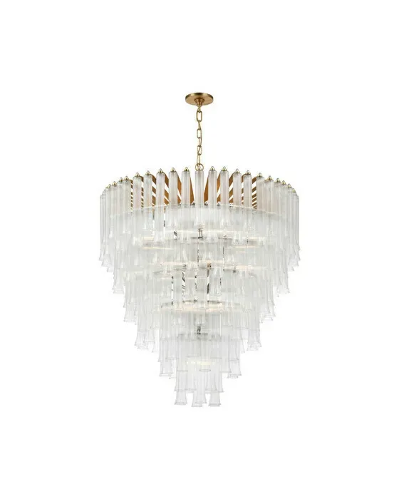 Lorelei X-Large Waterfall Chandelier Gild