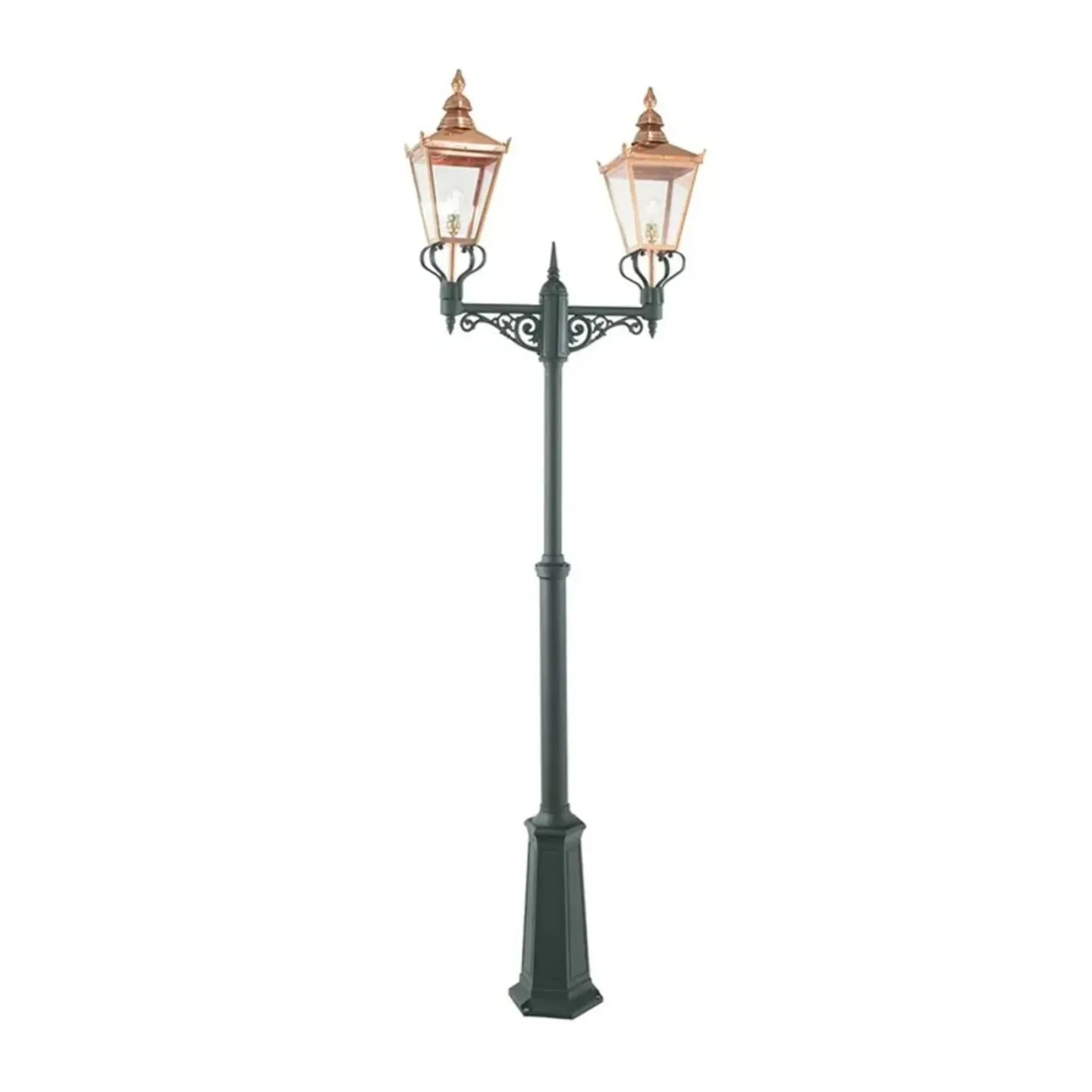 Chelsea 2 Udendørs Parklampe - Norlys - Terrasse - Aluminium