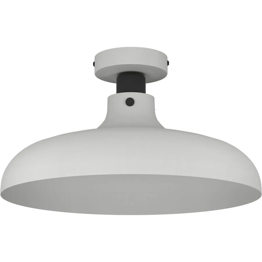 Eglo Deckenlampe Matlock Grau/Schwarz Stahl 38 cm 21 cm