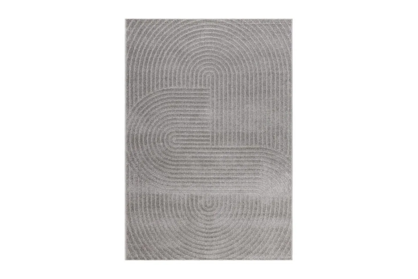 Wiltonmatta Hawaii Shape 160x230 cm, Grå - 160x230 cm, Grå