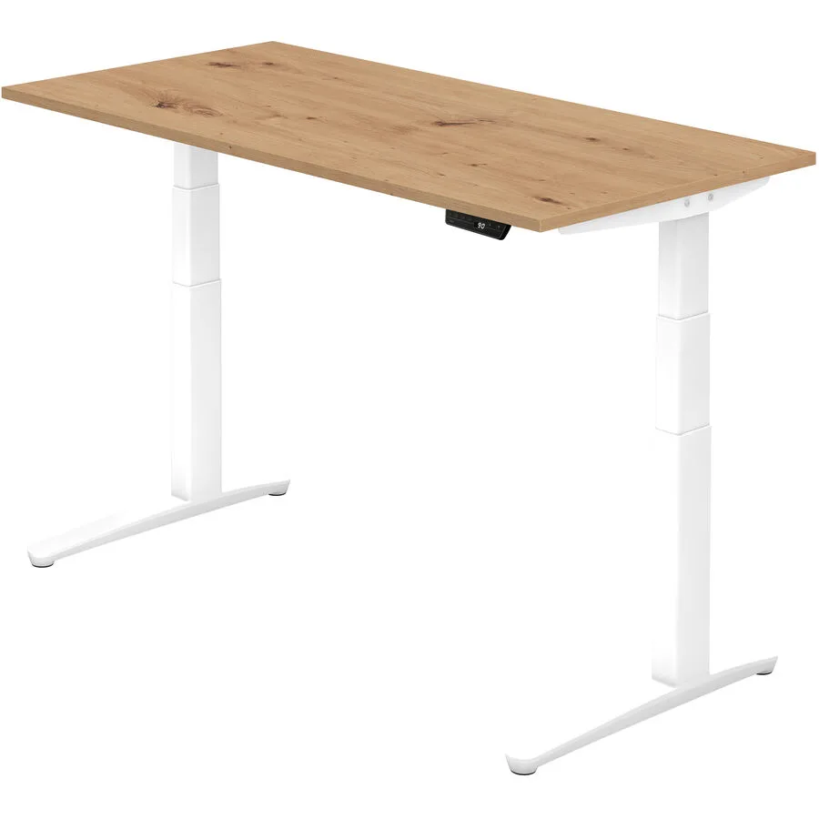Schreibtisch Office Asteiche Holzwerkstoff B 160 T 80 cm