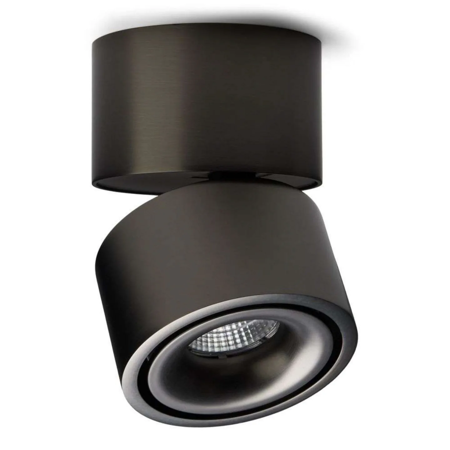 Easy Mini W75 LED Ytmonterad spot 2700K Titan - Antidark - Vardagsrum - Aluminium