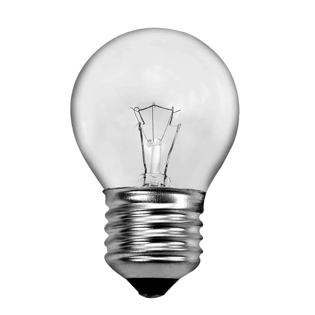 Klotlampa 25W Klar 240V E27