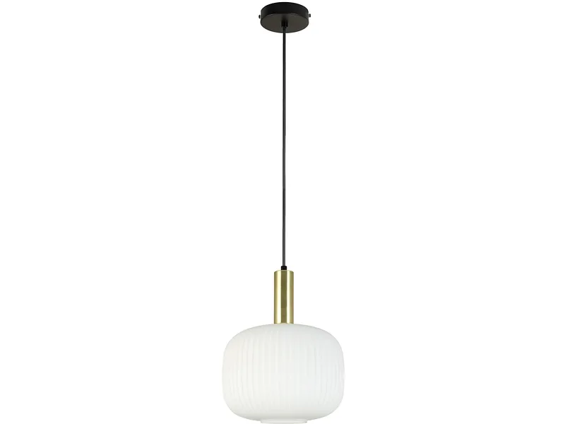 Hängelampe LIUNA 25x120cm weiss