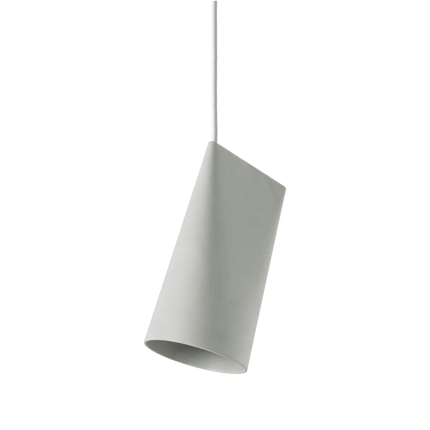 MOEBE Deckenleuchte Keramik 11,2 x 22 cm Light Grey