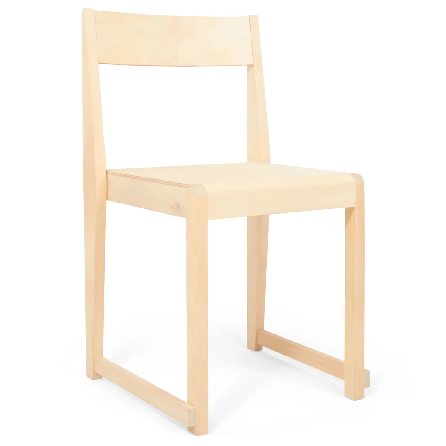 Frama - Chair 01 Natural Wood - Matstolar - Trä