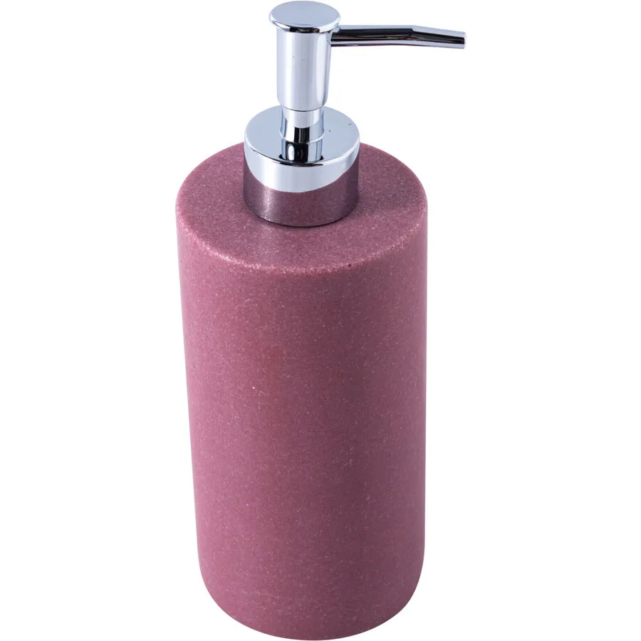 Seifenspender Romy rot Marmor 220 ml