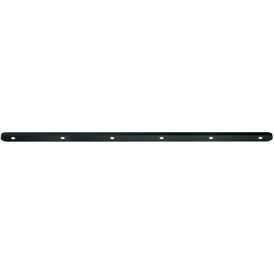 Bopp Deckenlampe Close Schwarz Aluminium 110 cm - LED - Lichtfarbe: Extra warmweiss - LED Energiesparlampen