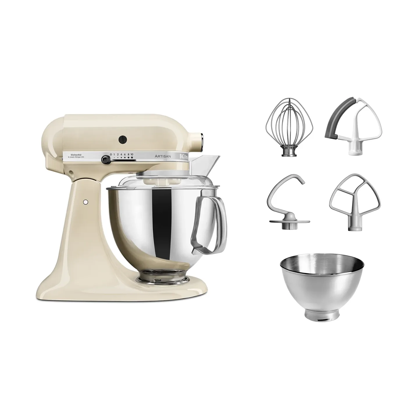 KitchenAid Artisan 175 Küchenmaschine 4,8 l Crème