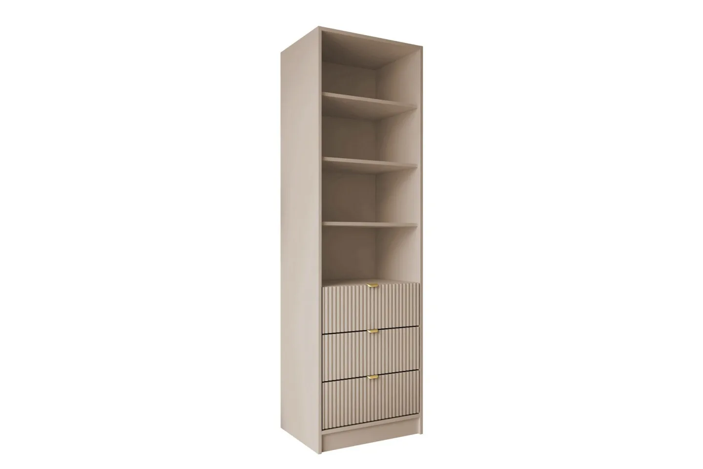 Gudelia Bokhylla 60x40 cm - Beige