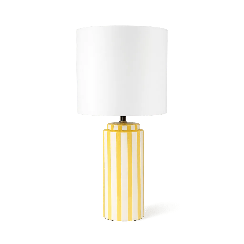 Nordic Lighting - Faro 50cm - Bordslampa - Gul/vit