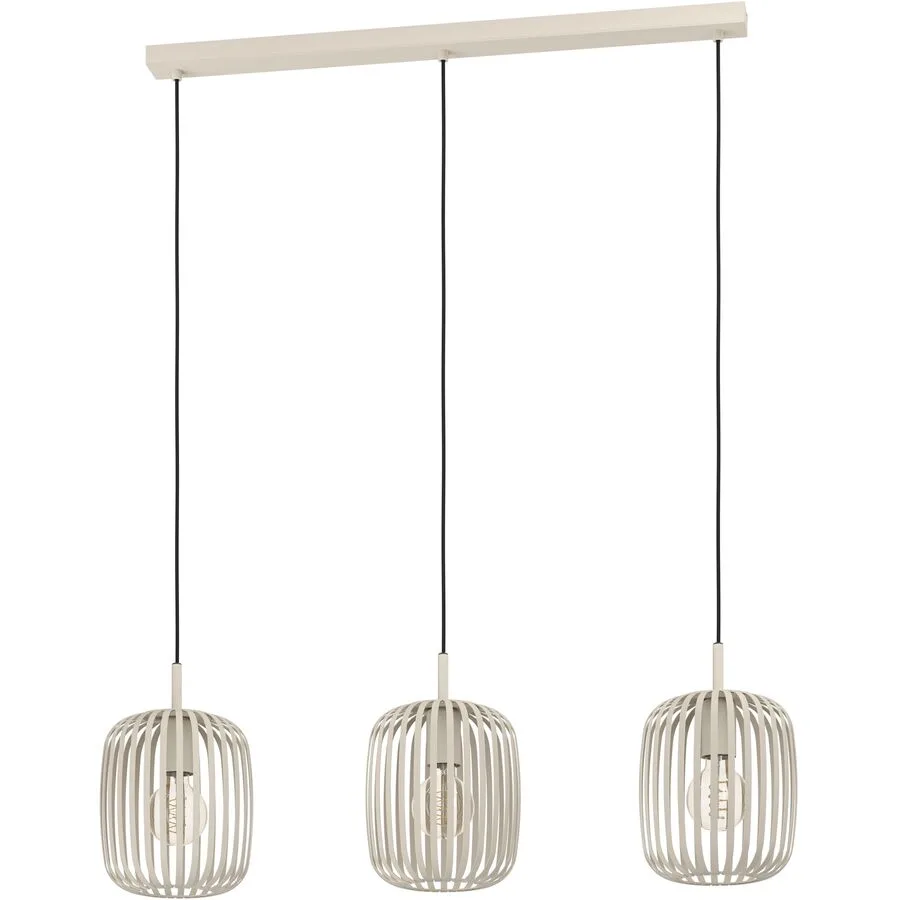 Eglo Pendellampe Romazzina Beige Stahl 20 cm 110 cm - Farbe: sand