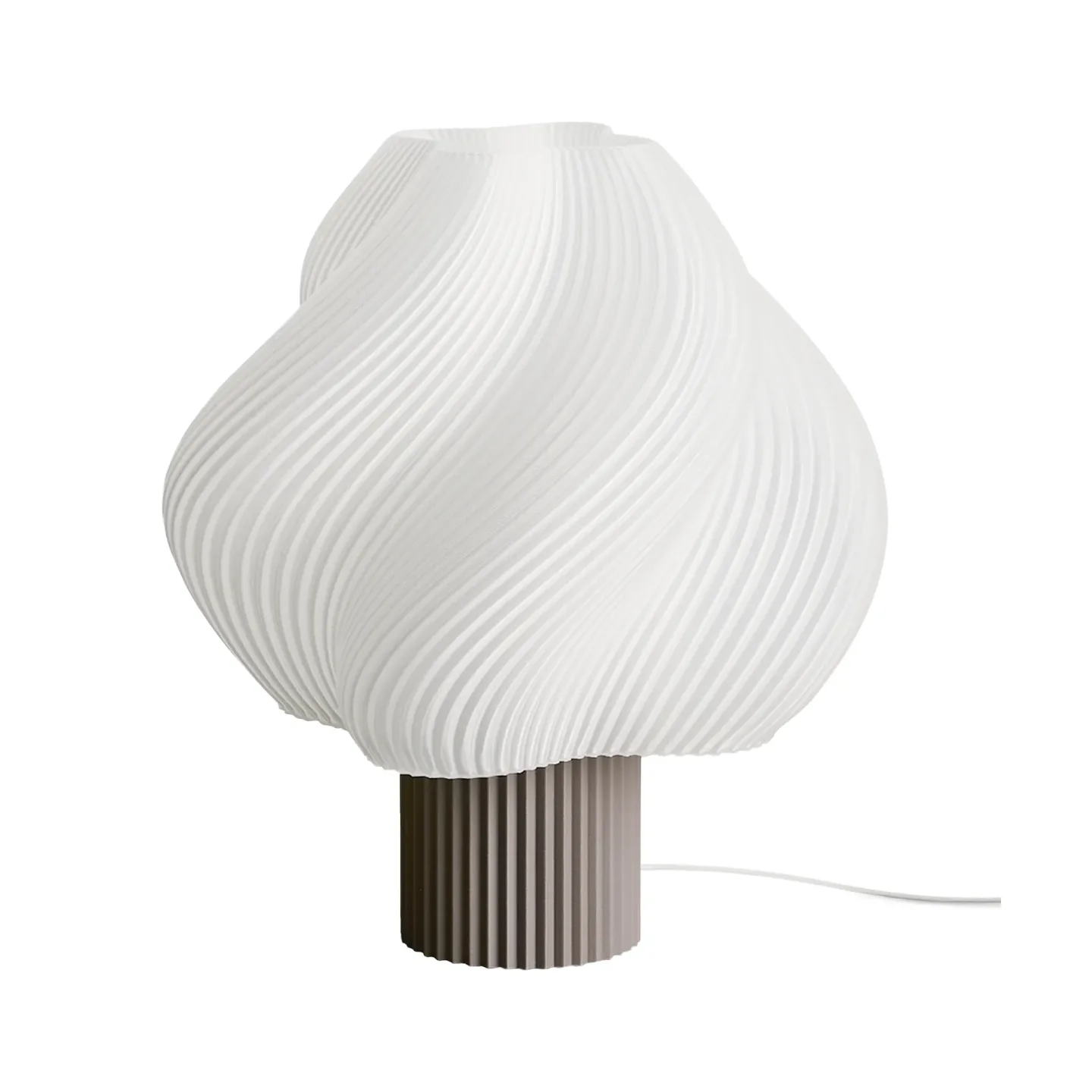 Crème Atelier Soft Serve Stehleuchte Mocha, Mega, 63 cm