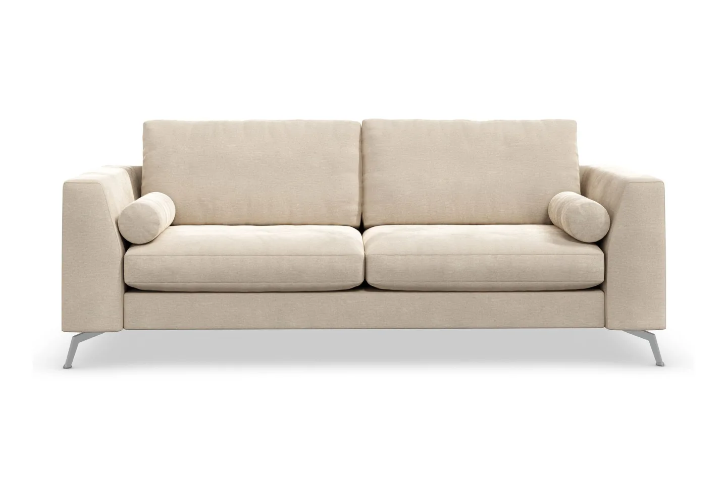 Ocean Lyx 3-sits Sammetssoffa - Beige