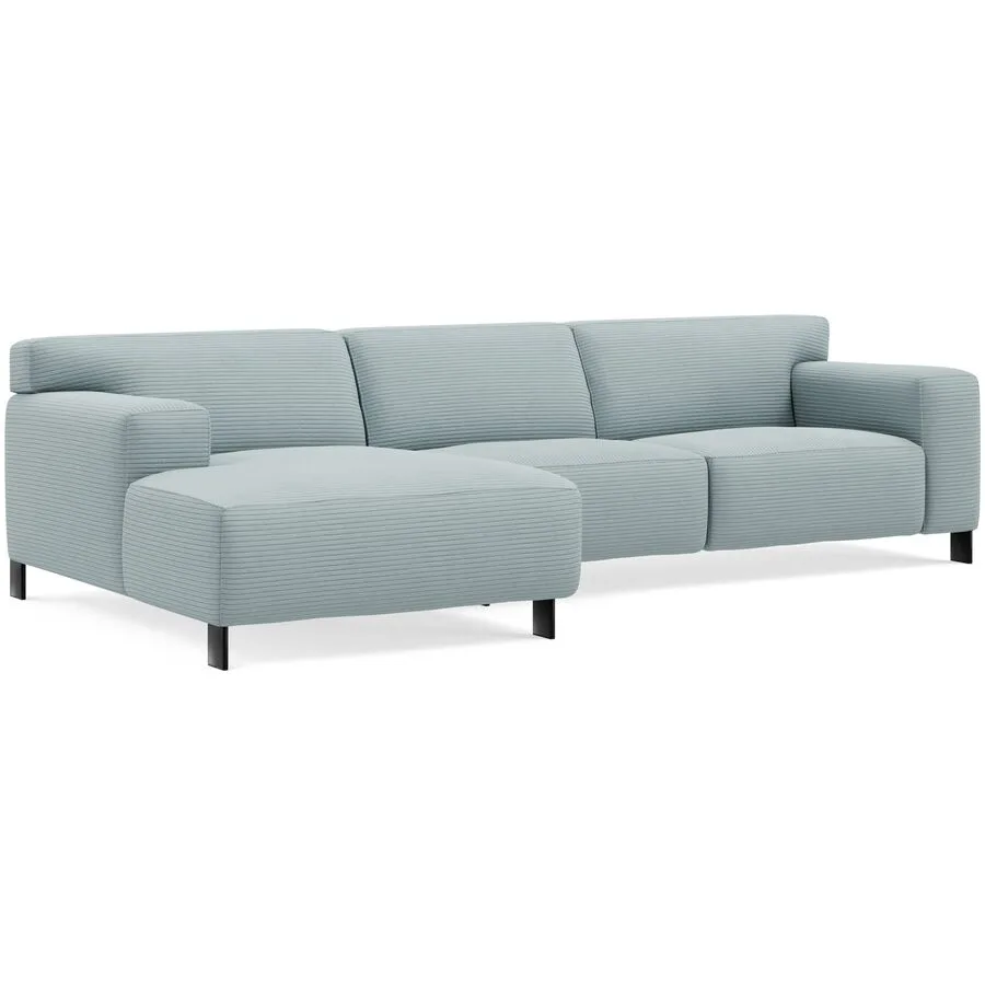 Ecksofa Vada Rechts Stoff Aqua B 301 T 160 cm - Möbel Konfigurator: Traummöbel individuell zusammenstellen