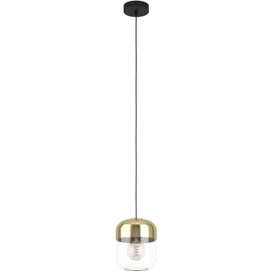 Eglo Pendellampe Maryvilla Schwarz Stahl 17 cm 110 cm