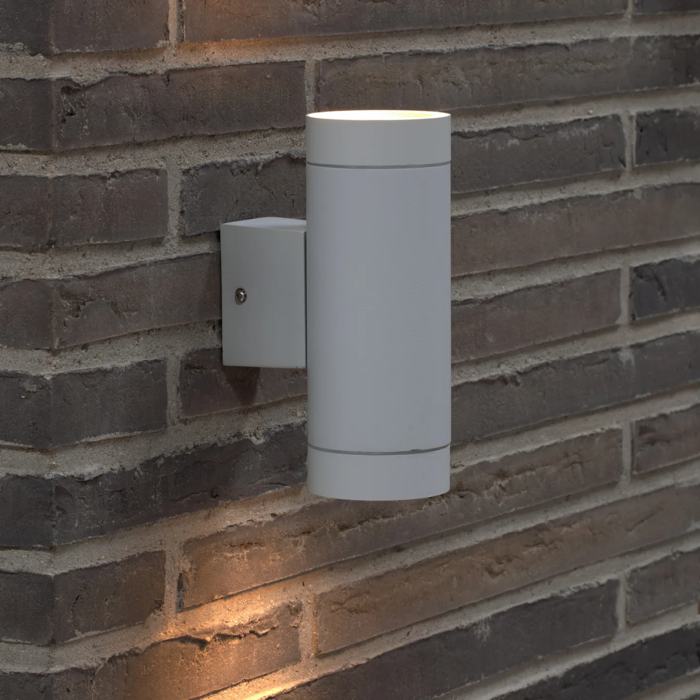 Tin Maxi Double Vegglampe White - Nordlux - Moderne - Metall - Med flere lyskilder