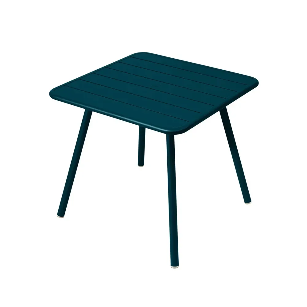 Fermob Luxembourg bord 80x80 cm Acapulco blue (blå)