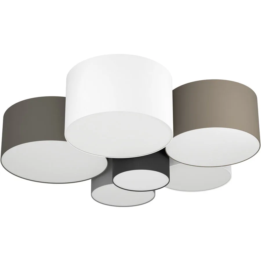 Eglo Deckenlampe Pastore Weiss Stahl 28.5 cm