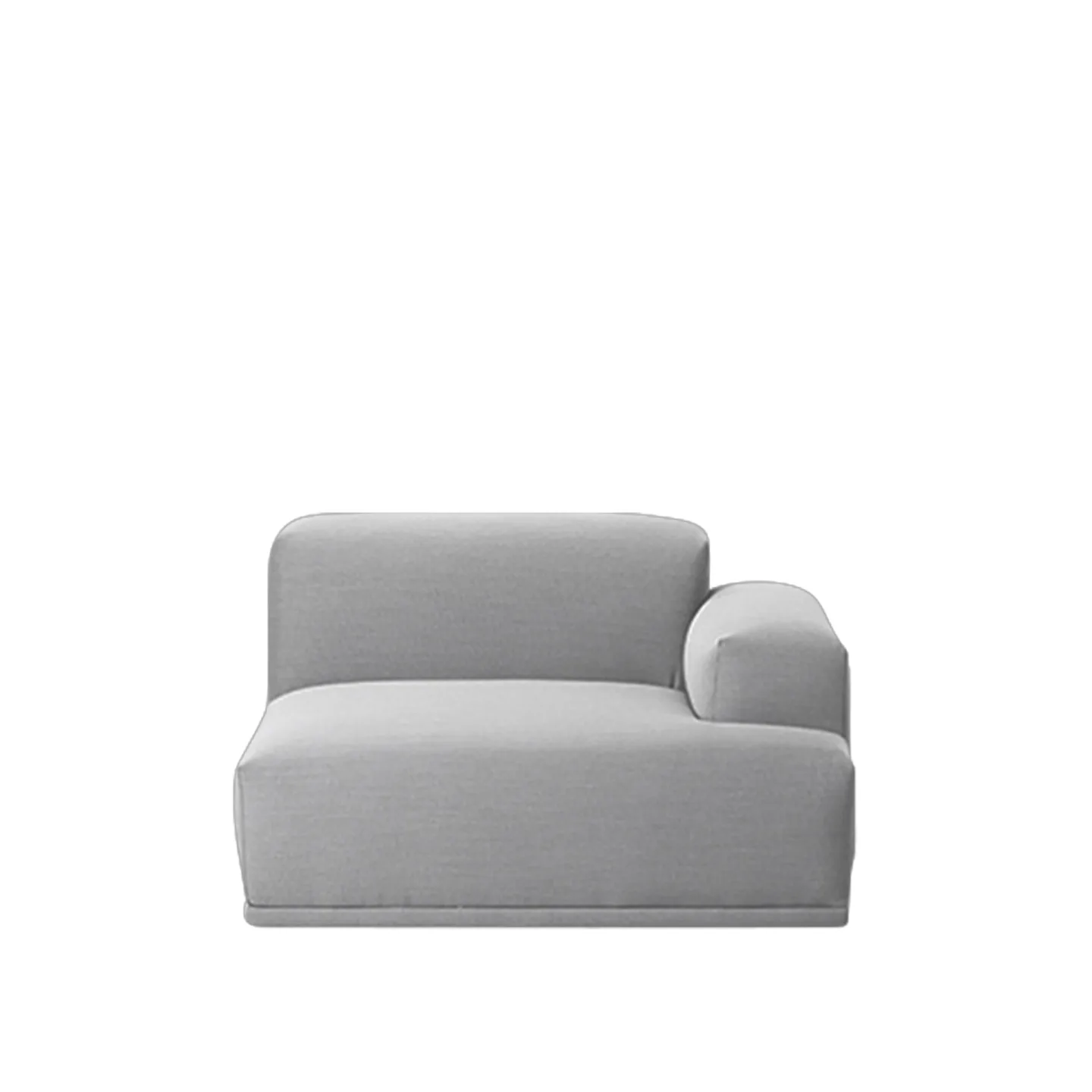Muuto - Connect Modular Sofa, Right Armrest (B) - Fiord 961 - Soffor - Anderssen & Voll - Grön