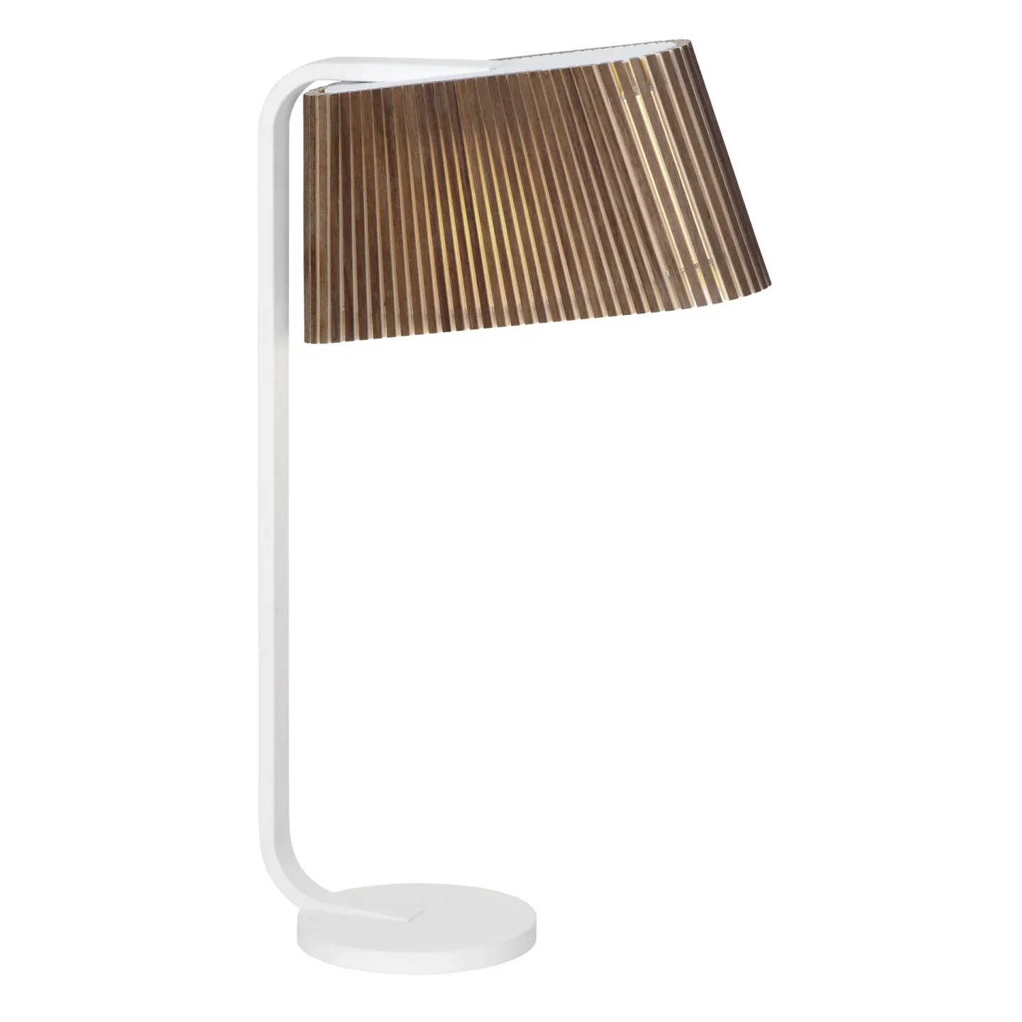 Secto Design Owalo 7020, bordslampa walnut veneer