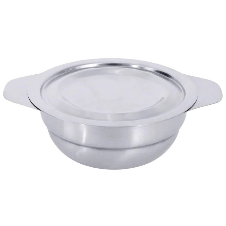 Schüssel Contacto Bander Silber Edelstahl 0.3 l