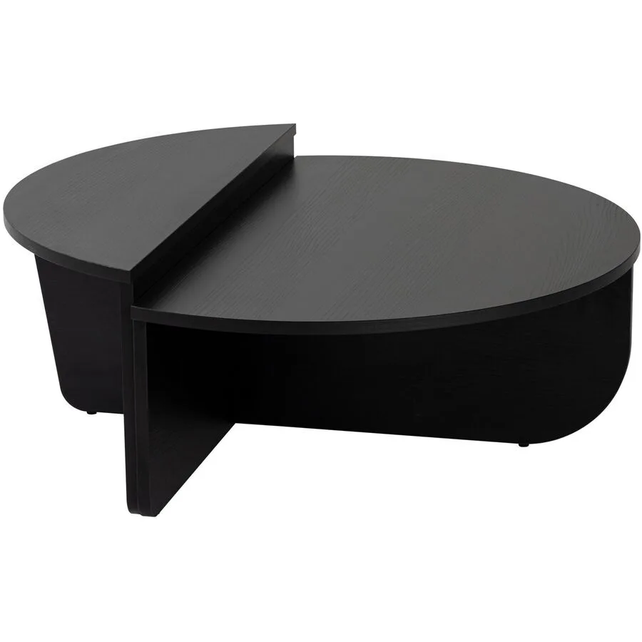 Salontisch Georis schwarz Holzwerkstoff B 90 H 35 cm