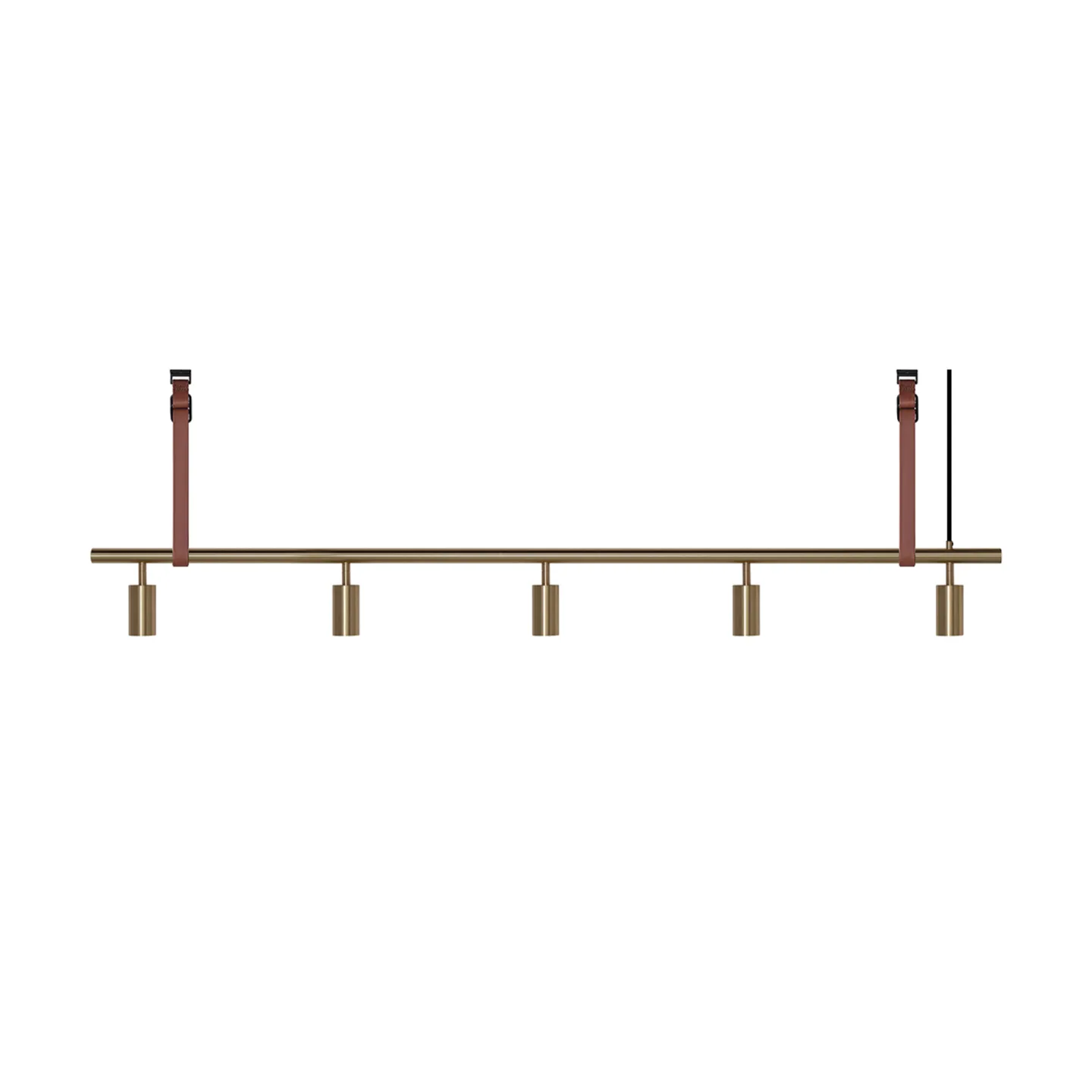 Rubn - Long John 5 Brass / Brown leather - Takkronor - Niclas Hoflin - Guld