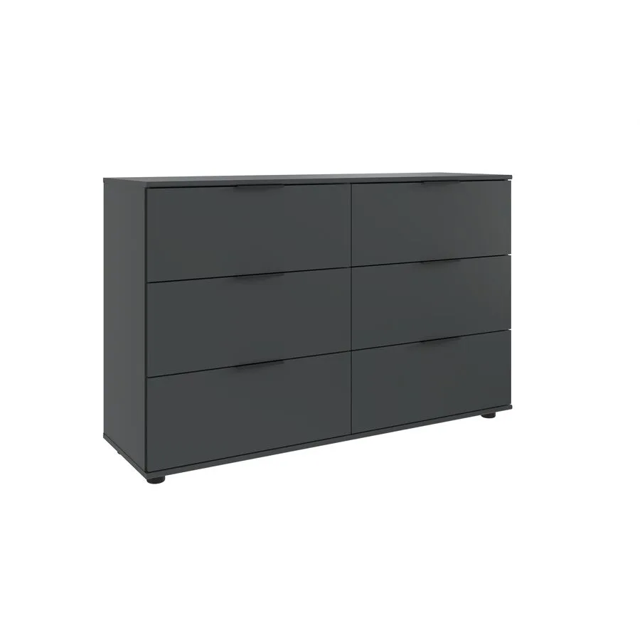 Kommode Metaa graphit Holzwerkstoff B 130 H 83 cm