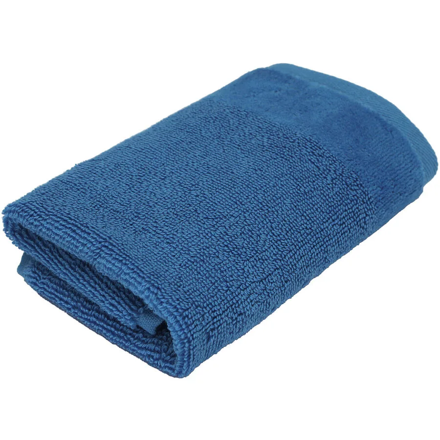 Living Home Handtuch Softfeel royalblau Baumwolle