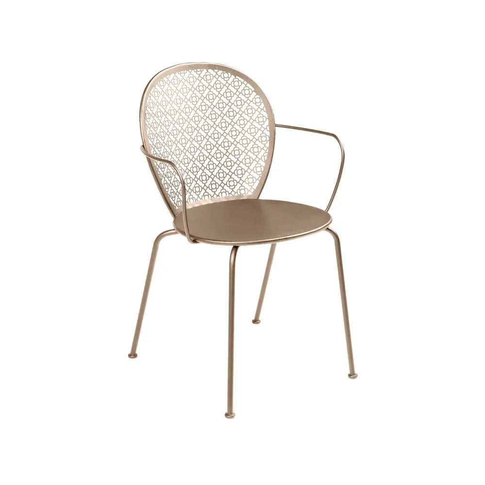 Fermob Lorette karmstol Nutmeg (beige)