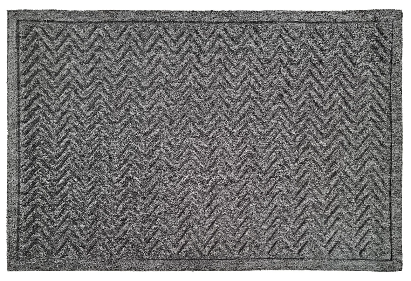 Dørmatte - Stevie (grå) (Størrelse: 60 x 90 cm)