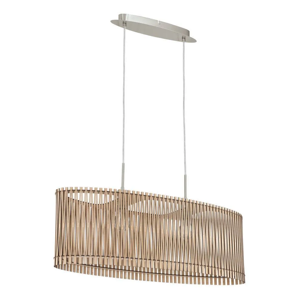 Eglo - Sendero 77cm - Taklampa - Ljust trä