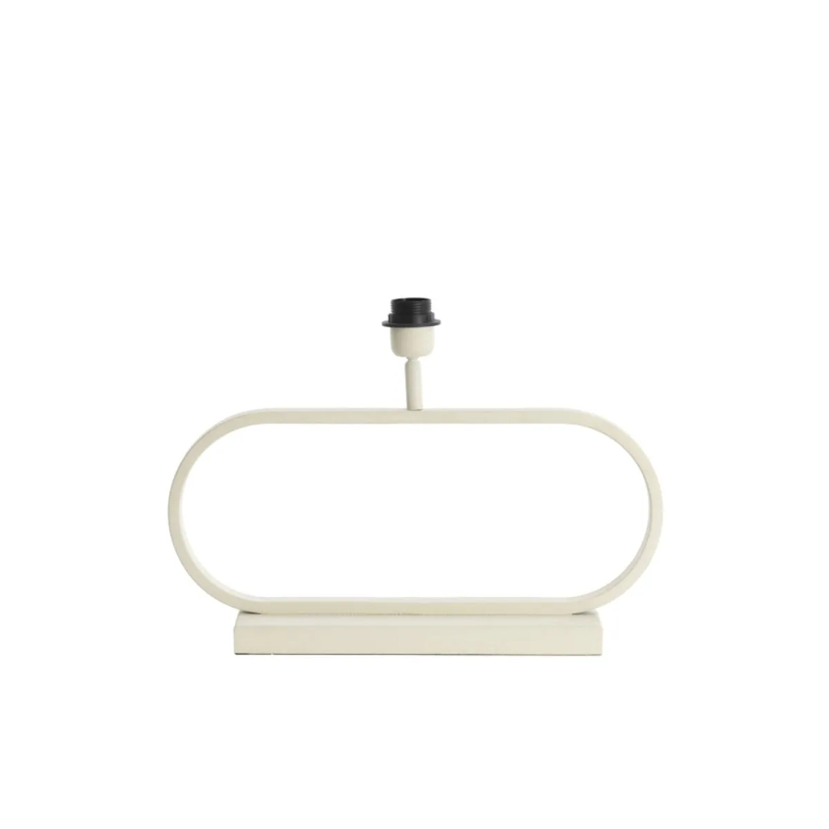 Light & Living - Jamiro 30cm - Lampfot - Krämvit