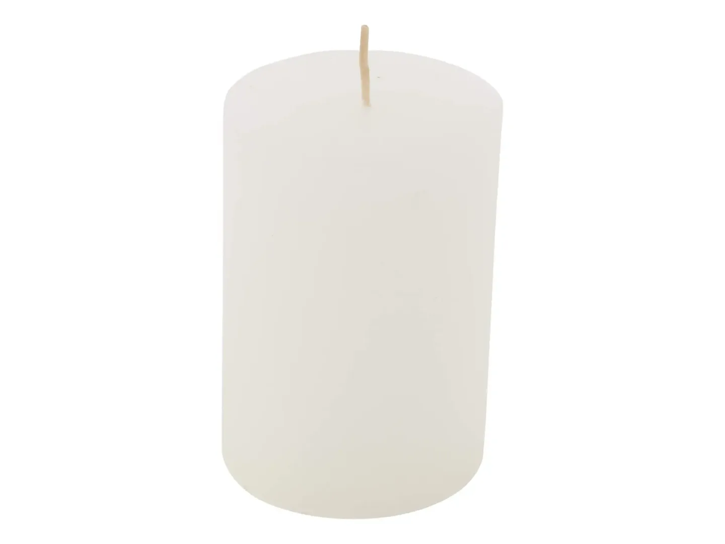 Kaheku Kerze Weiss 10 cm Weiss | Schubiger Möbel