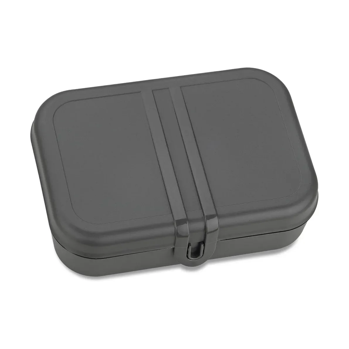 Koziol Pascal Lunchbox mit Trenner L Dunkelgrau