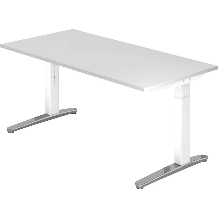 Schreibtisch Office weiss Holzwerkstoff B 160 T 80 cm